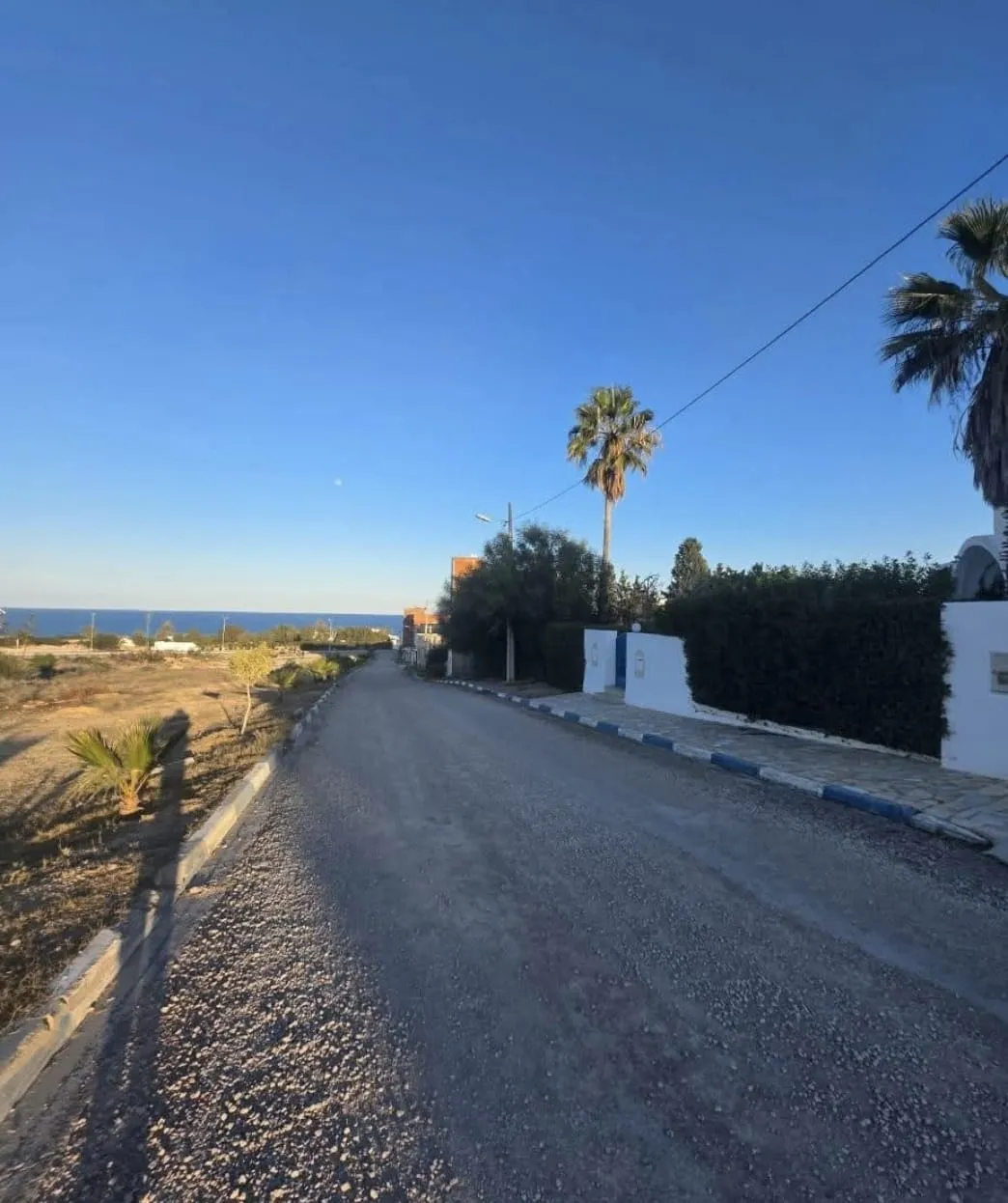 Manifique terrain 500 m2 et 600m2 vue dégagée à Chatt-Mariem