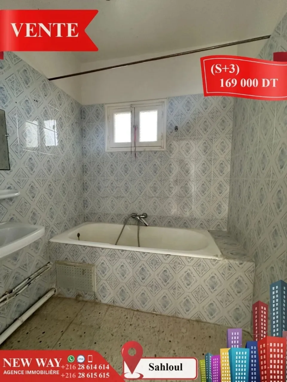(S+3) à Sahloul dans un emplacement stratégique