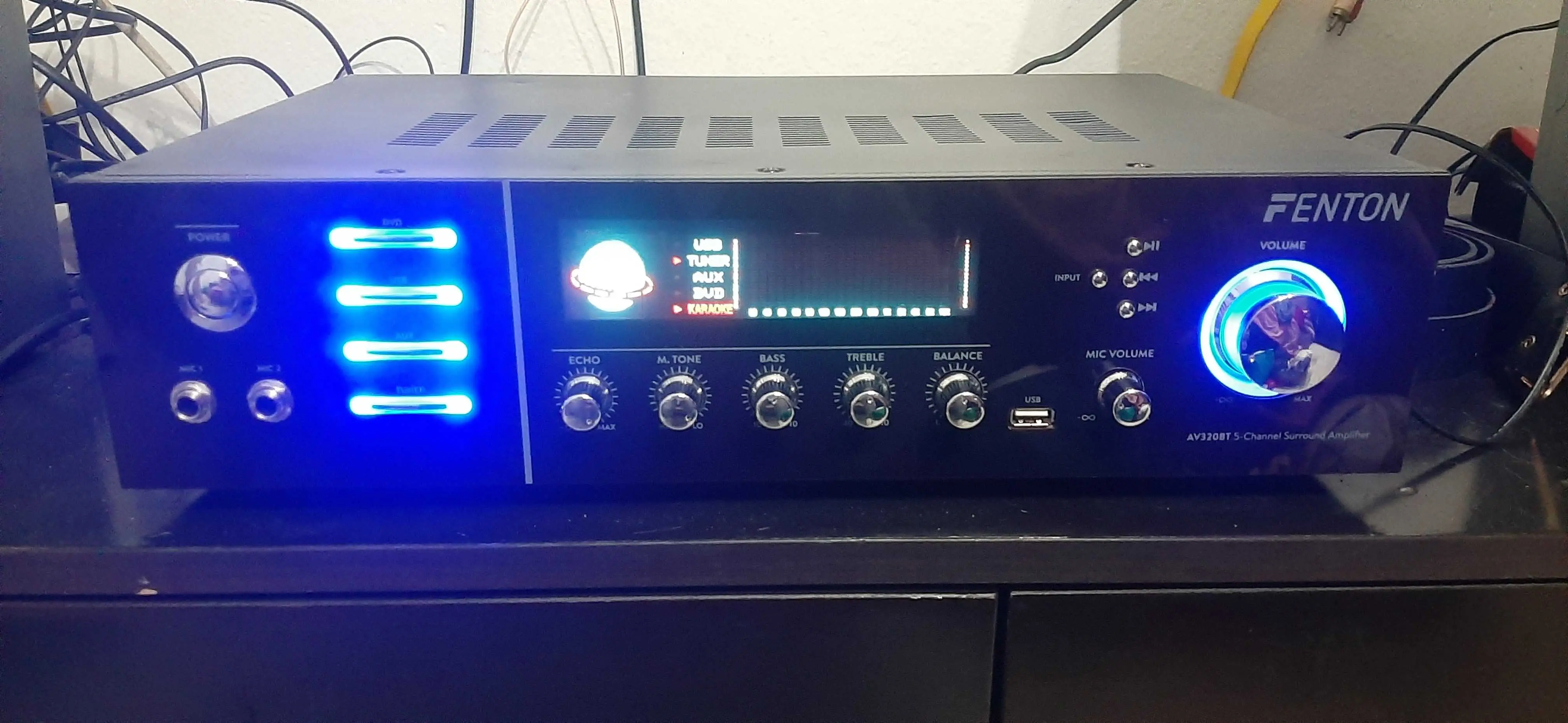 AMPLI Bluetooth - USB - AUX - MICRO