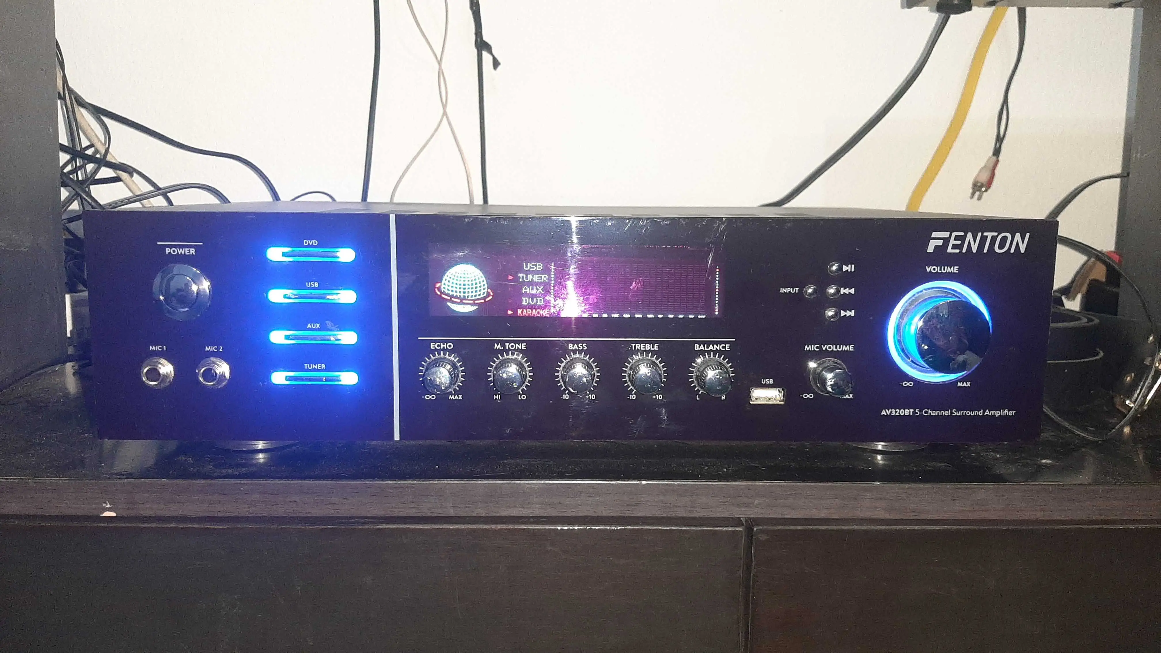 AMPLI Bluetooth - USB - AUX - MICRO