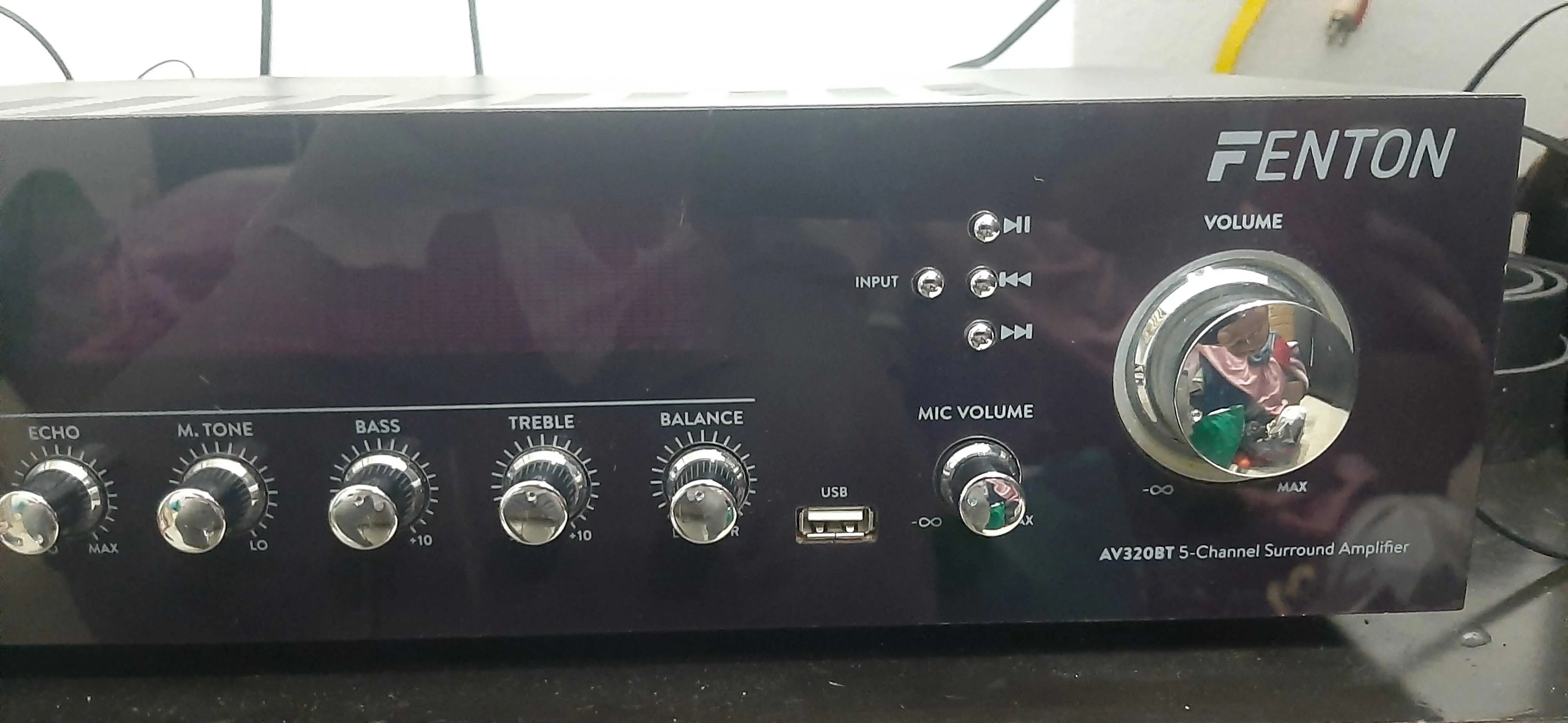 AMPLI Bluetooth - USB - AUX - MICRO