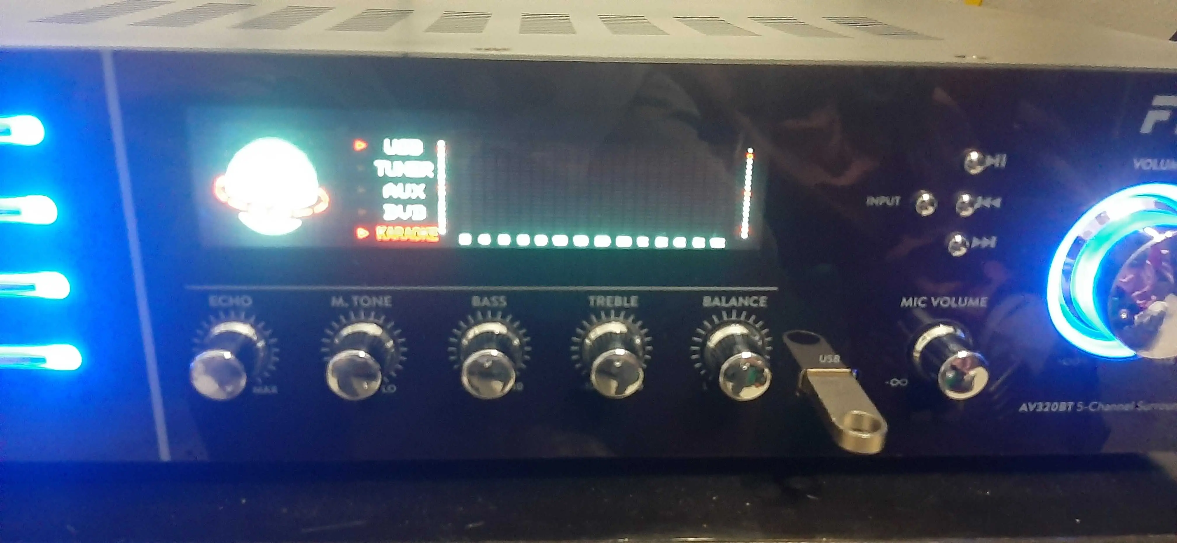 AMPLI Bluetooth - USB - AUX - MICRO