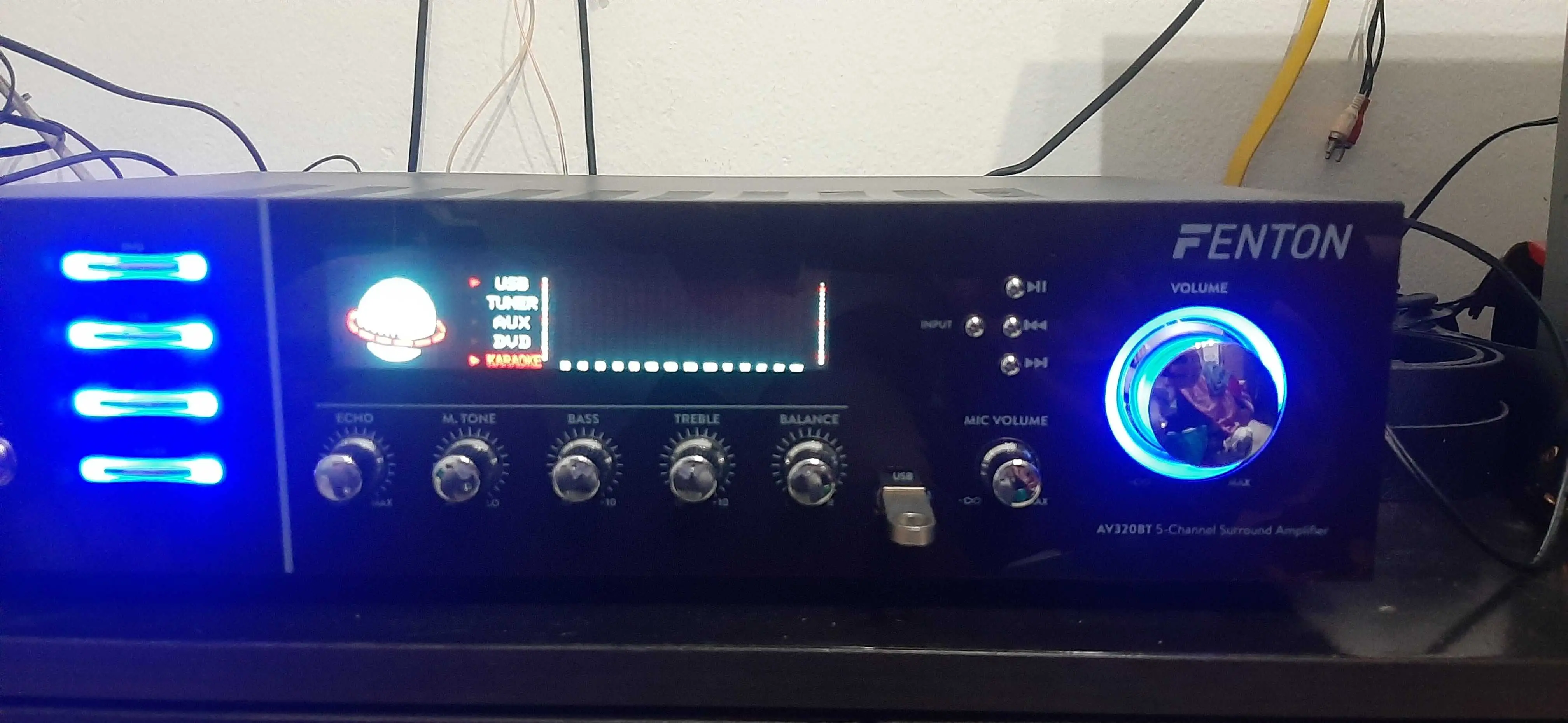 AMPLI Bluetooth - USB - AUX - MICRO