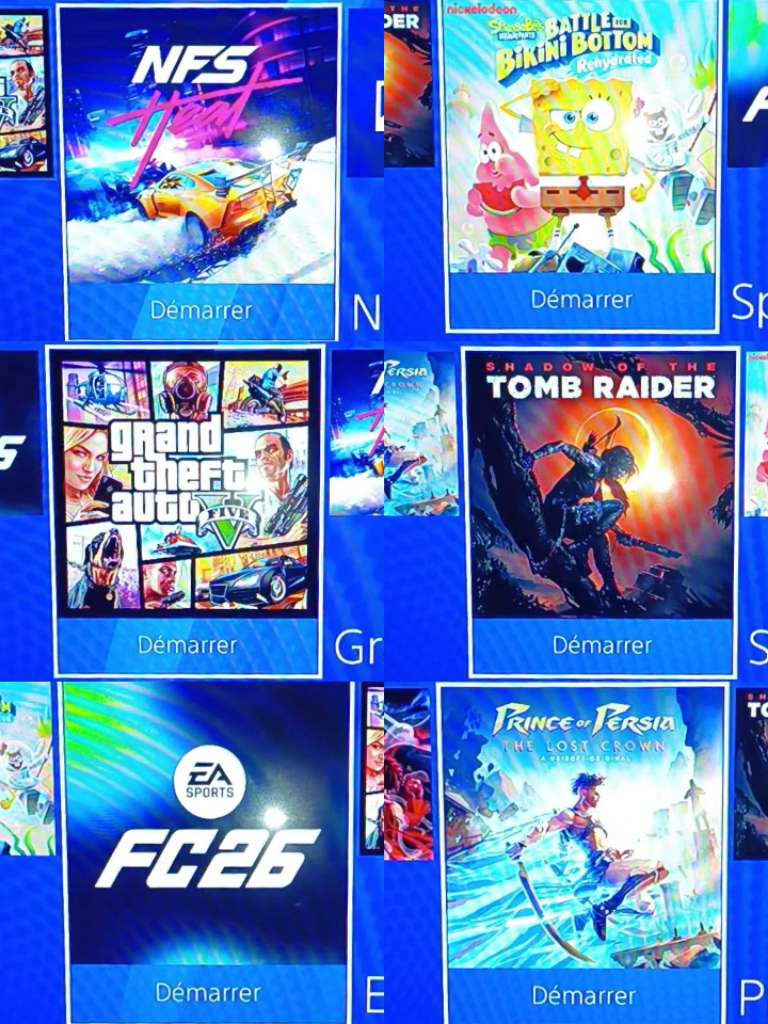 Ps4 patché + 12 jeux