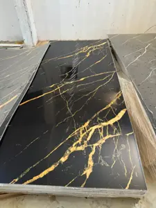 PANNEAU MARBRE PVC NOIR 98 414 100