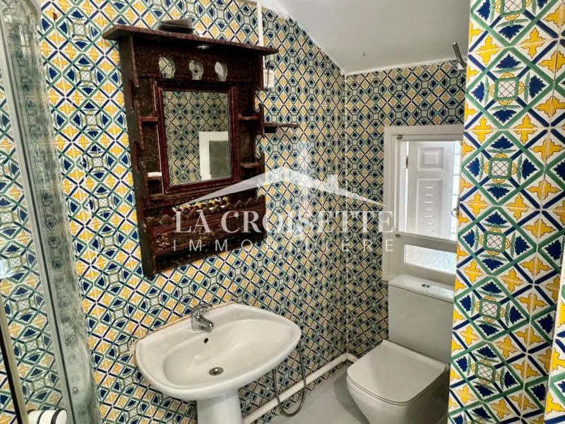 Appartement s3 avec jardin à La Marsa MDL0113