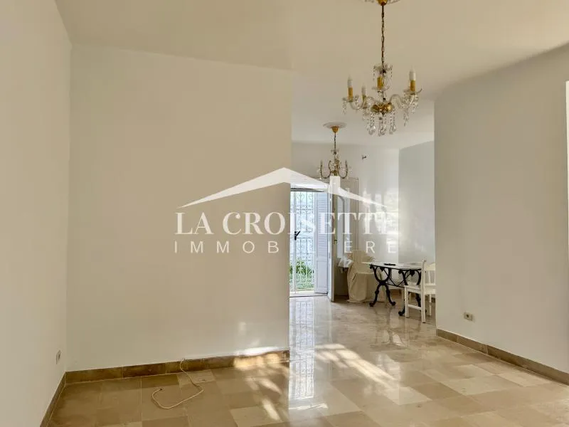 Appartement s3 avec jardin à La Marsa MDL0113