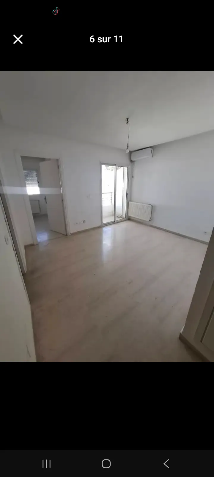 un appartement haut standing s+1 au 6éme étage(avec ascenseur) a louer situé a enkhilette
