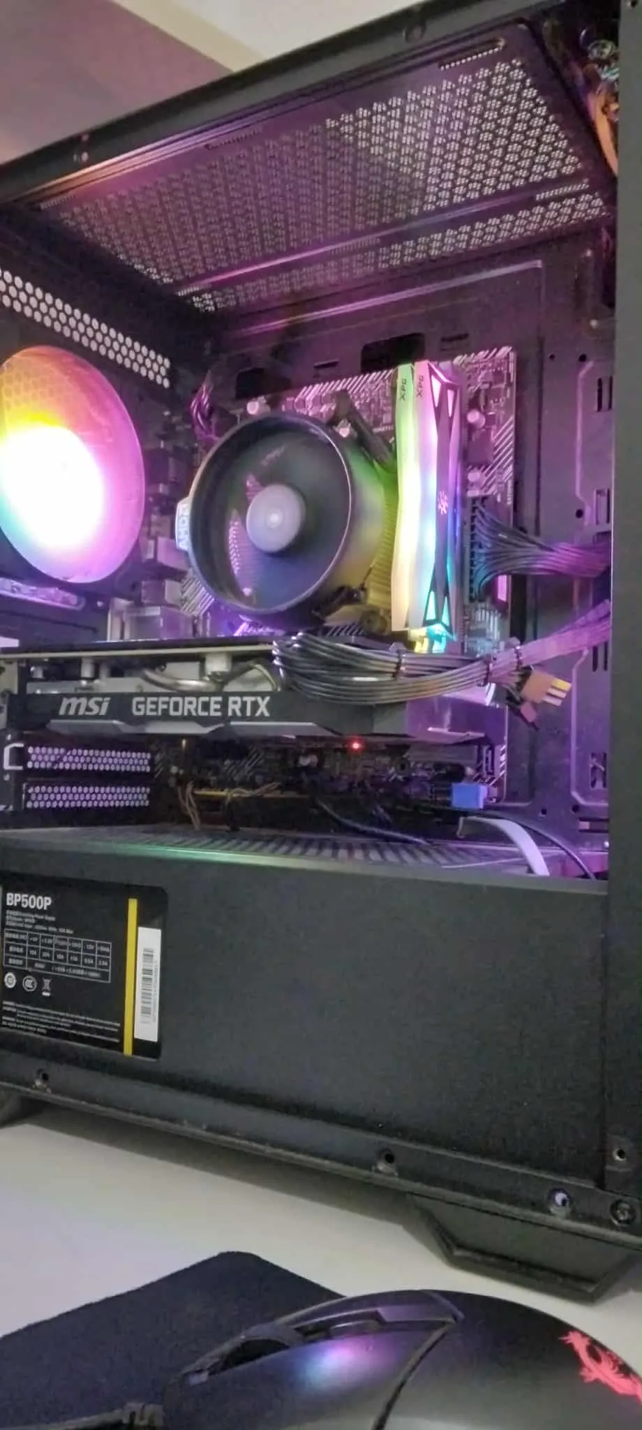 Unité Gamer R5 3600 RTX 2070S 16Go 256Go 2To