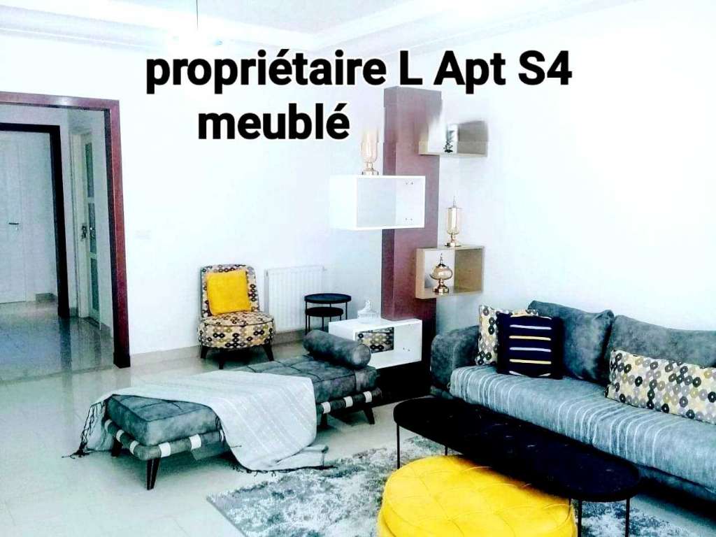 Excellent Apt S+4 meublé Neuf pour étranger
