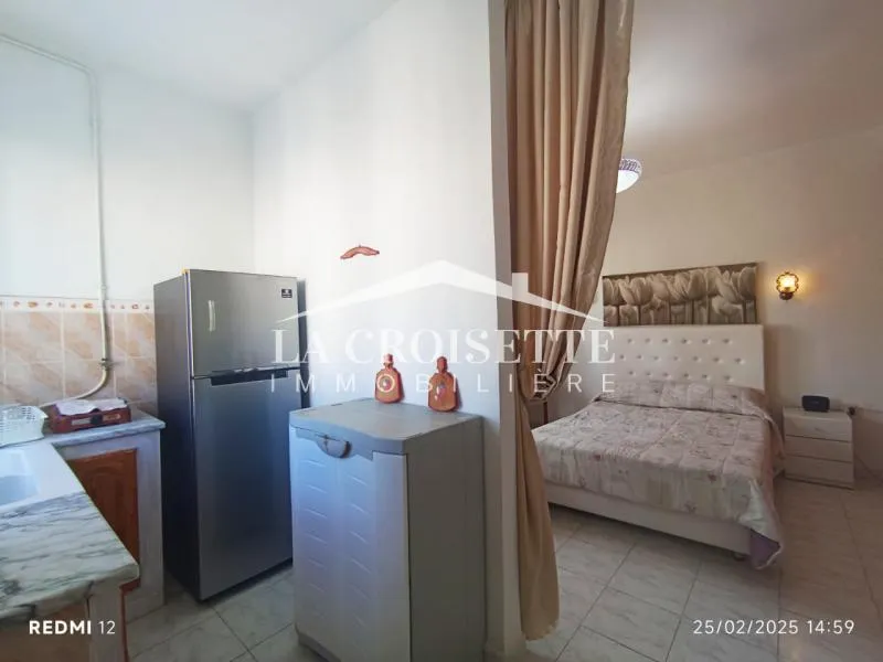 Appartement s0 meublé à La Marsa MAL3501