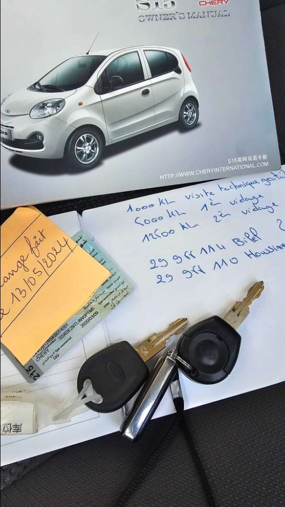 À vendre belle voiture Chery QQ 27.480.250 