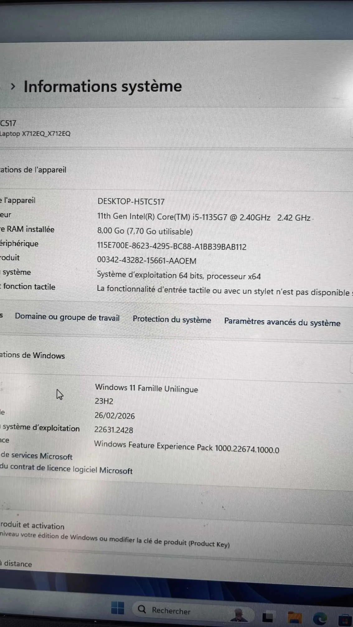 PC Pro ASUS Vivo Book I5