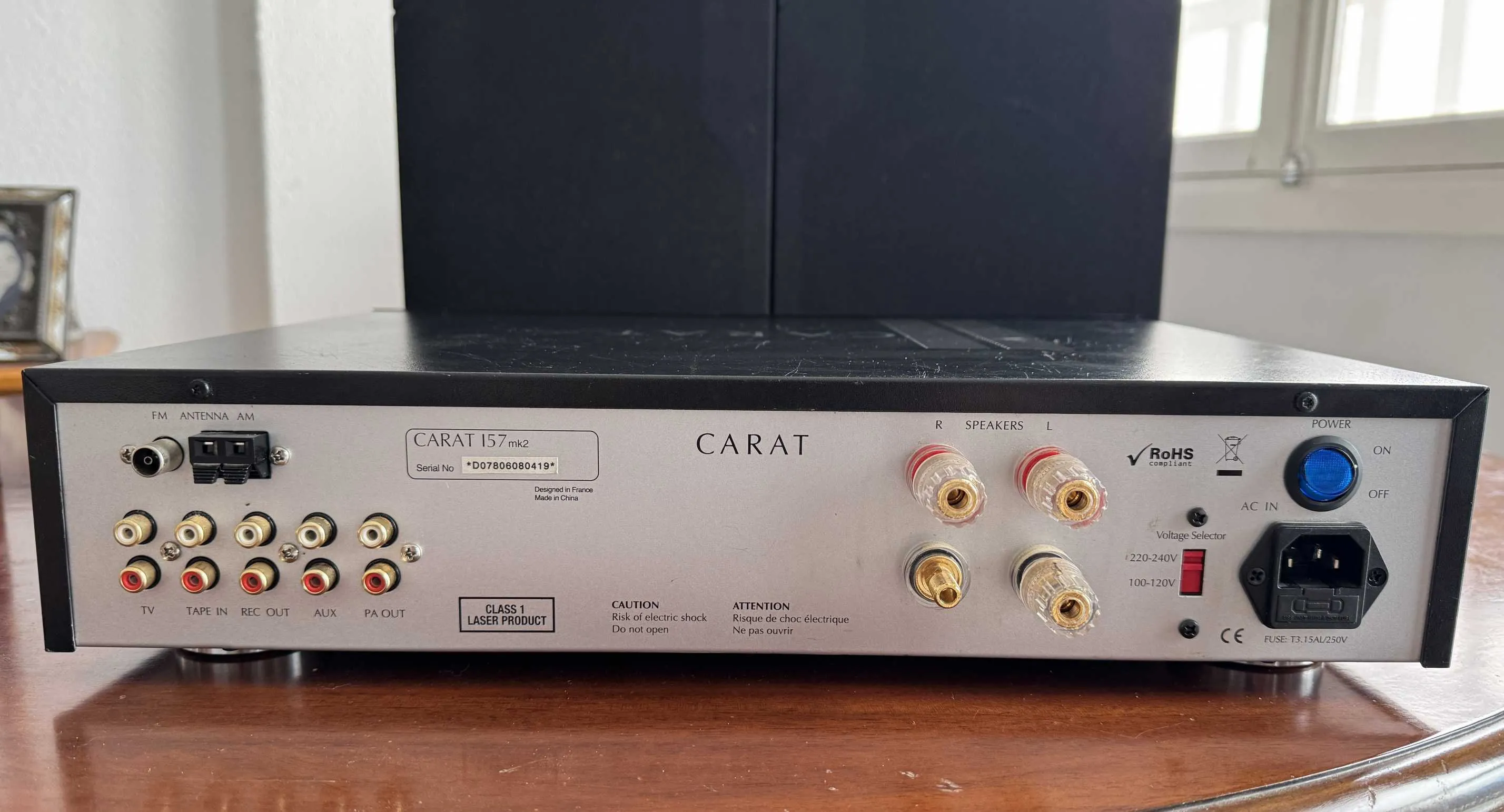 KEF C20 + Ampli Carat i57 Mk2 + Platine vinyle AKAI AP-100 — 1500 DT (le lot)