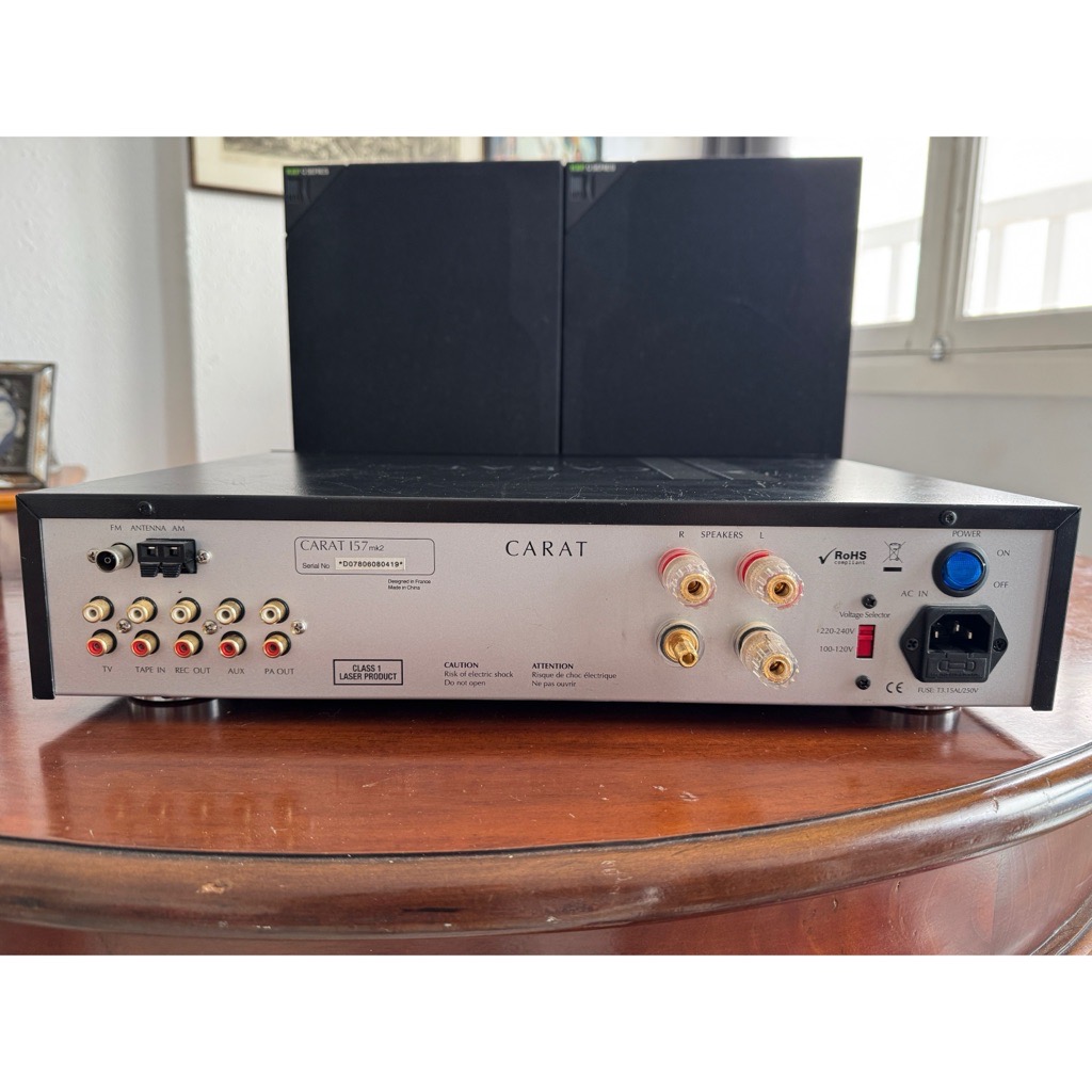 KEF C20 + Ampli Carat i57 Mk2 + Platine vinyle AKAI AP-100 — (le lot)