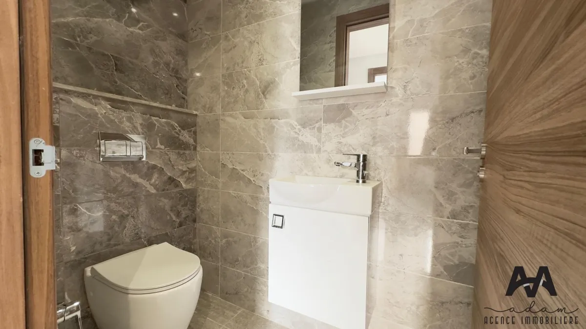 Appartement s+3 de 135m² avec terasse à AFH² Mrezga, Nabeul