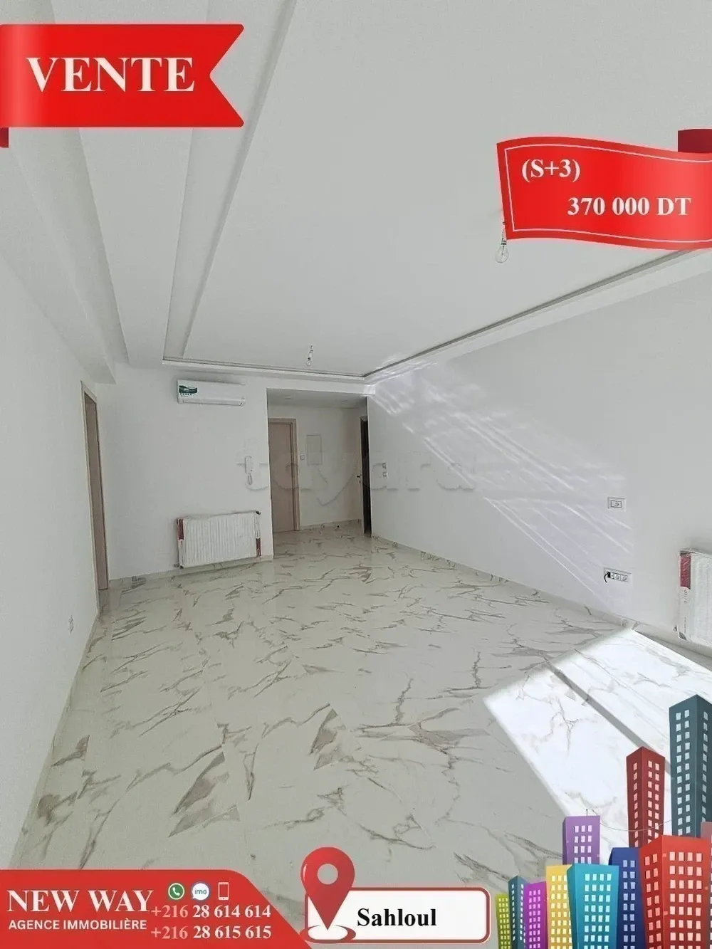 Appartement (S+3) à Sahloul 4