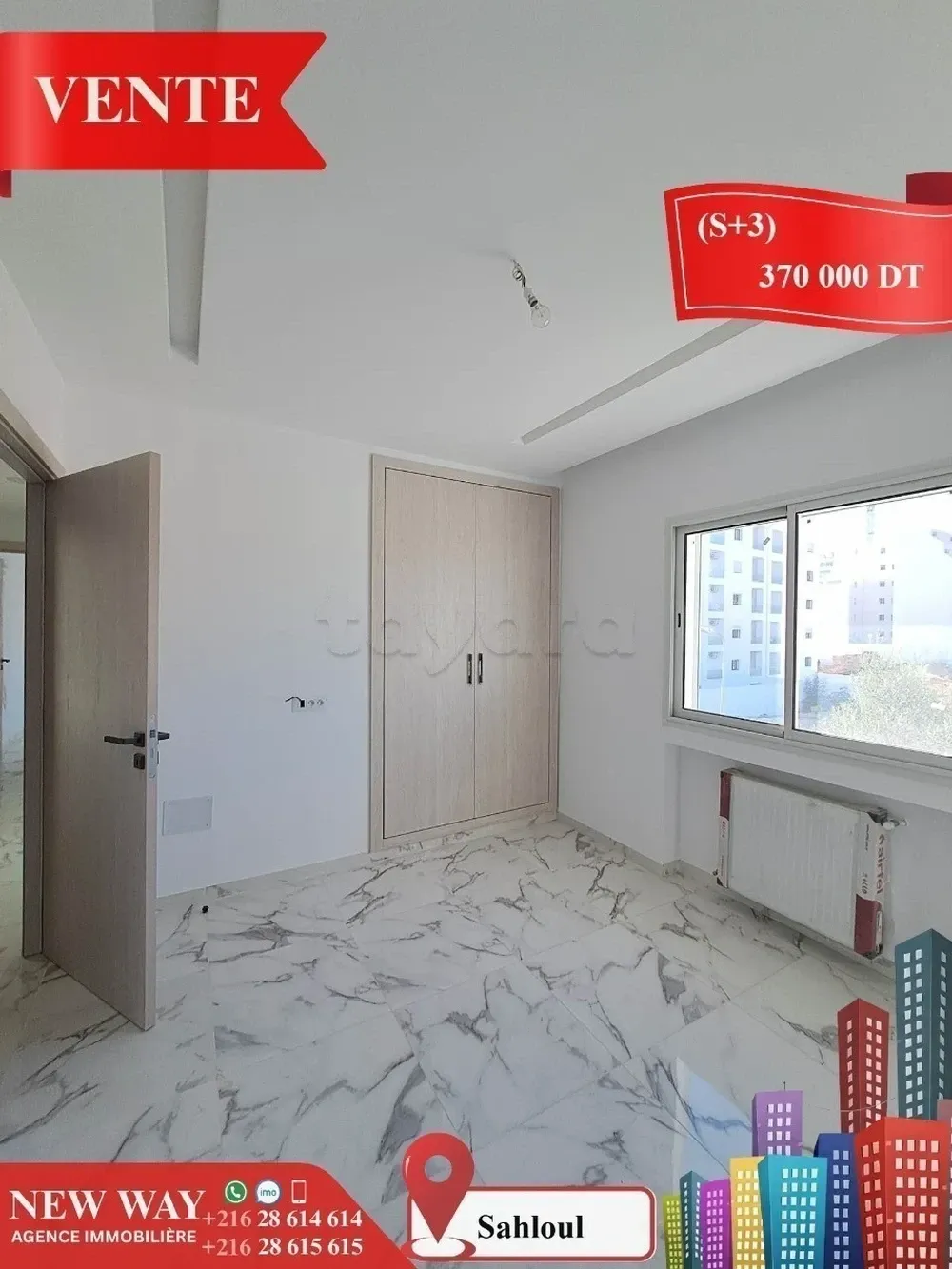 Appartement (S+3) à Sahloul 4
