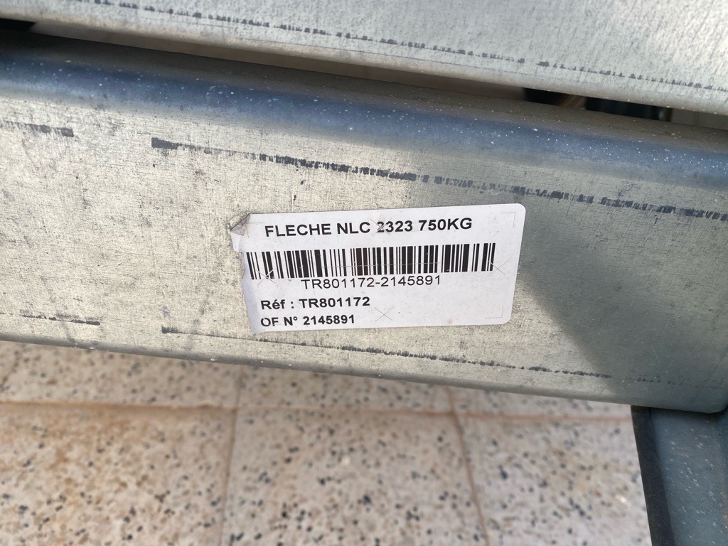 Remorque double essieux 