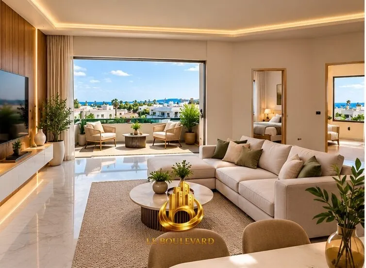 A Vendre Appartement S+2 avec Vue sur Mer dans une Résidence à Sidi Mahersi, Nabeul