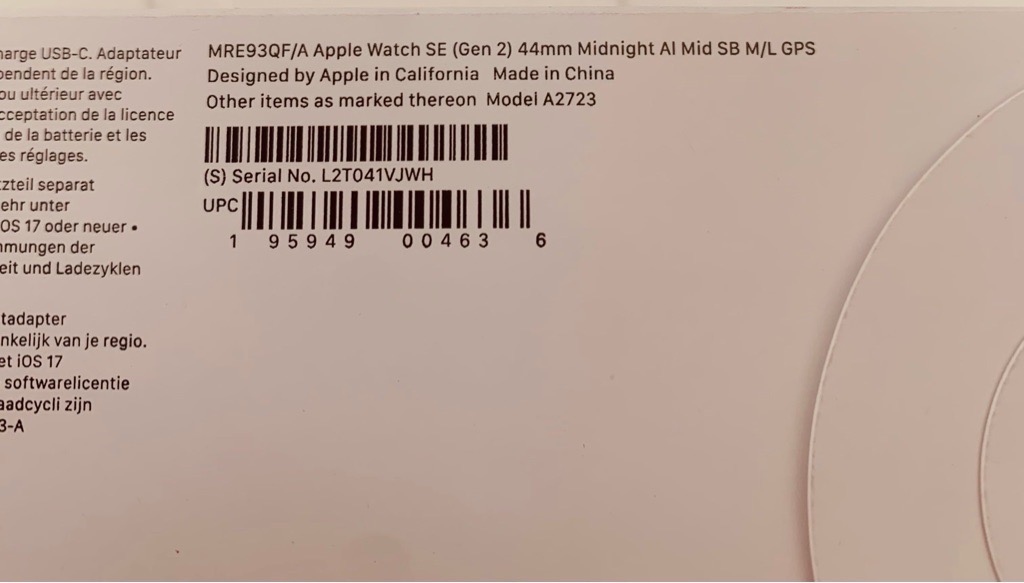 Apple Watch SE 2eme Gen