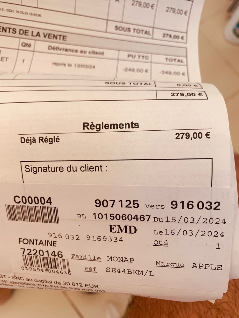 Apple Watch SE 2eme Gen