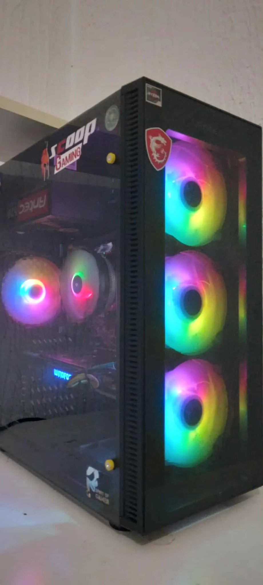 Unité Gamer R5 1600Af GTX 970 8Go SSd 256Go