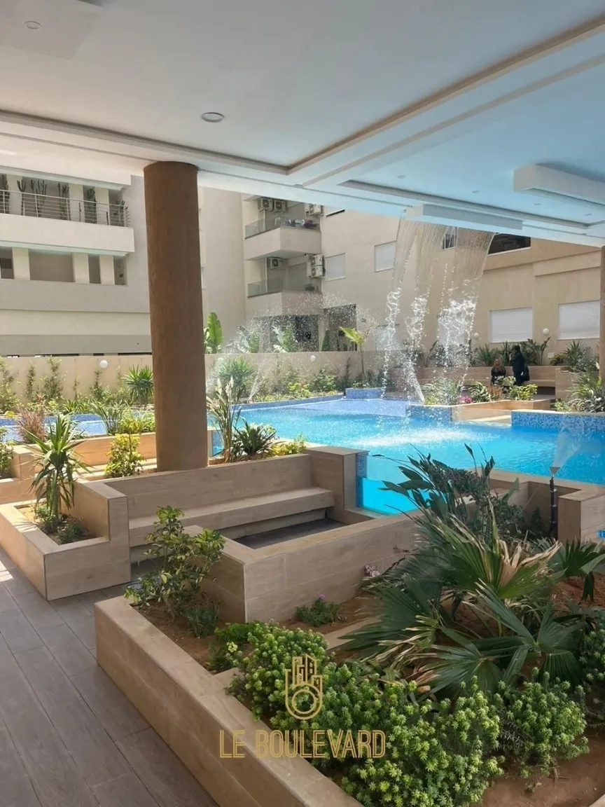 Location Estivale : Appartement S+1 Haut Standing à AFH Mrezga, Nabeul