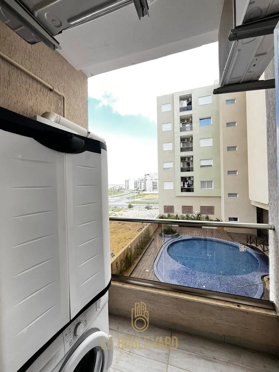 Location Estivale : Appartement S+1 Haut Standing à AFH Mrezga, Nabeul