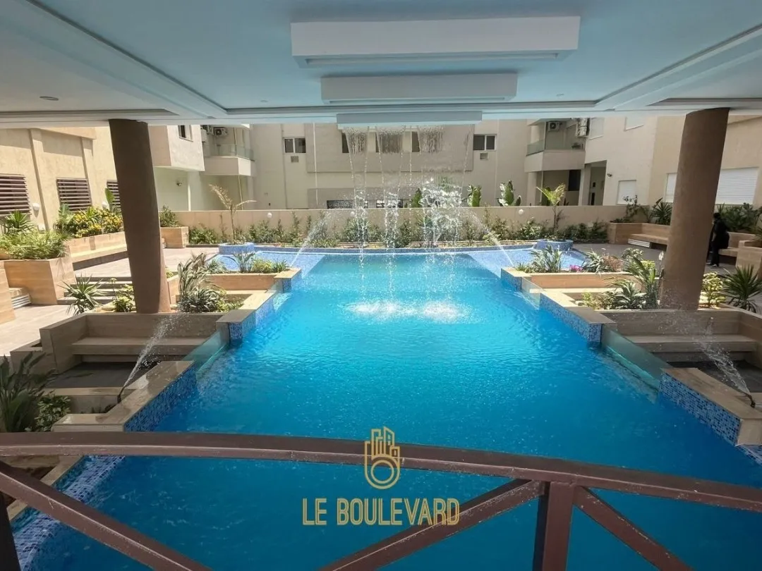 Location Estivale : Appartement S+1 Haut Standing à AFH Mrezga, Nabeul