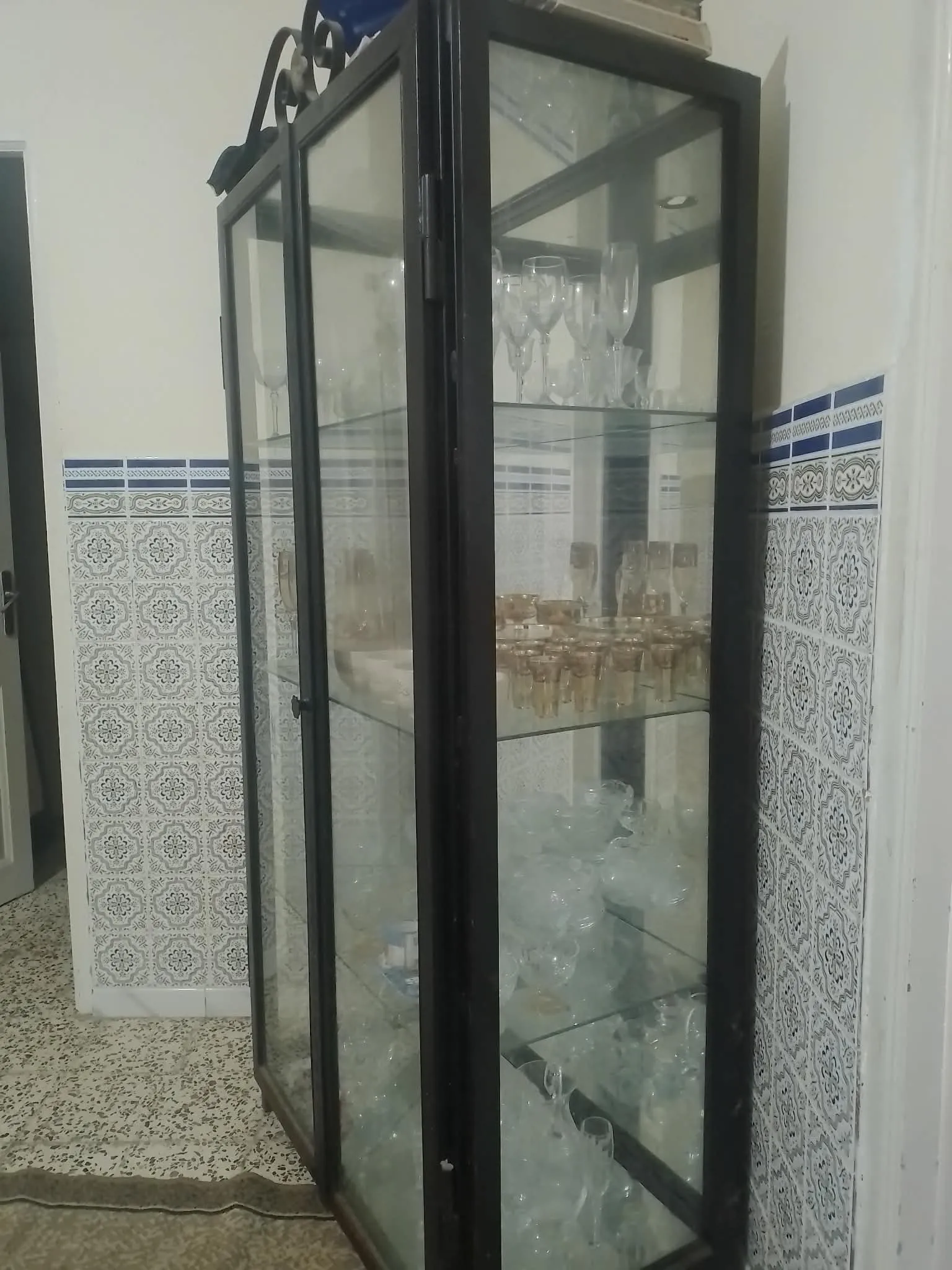 Argentière en fer forgée