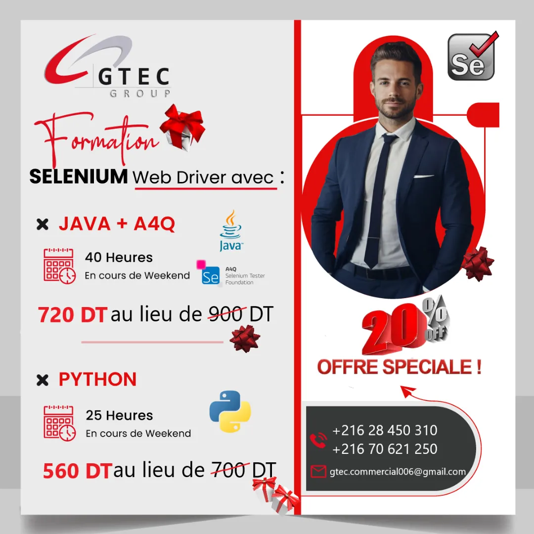 Testez avec Selenium WebDriver