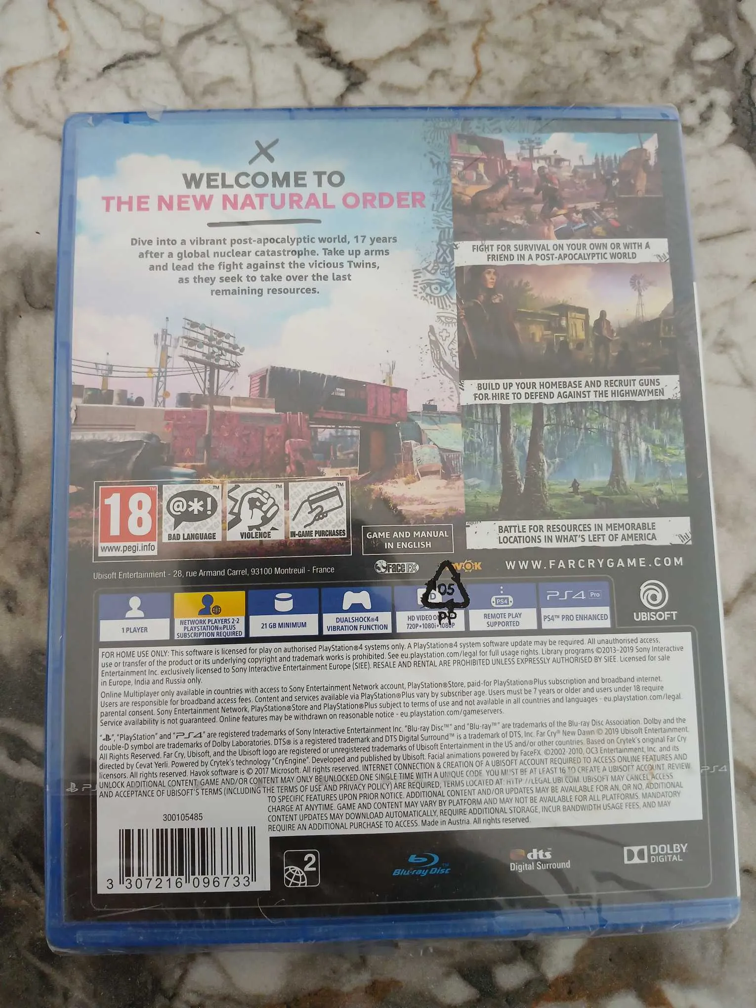 Far Cry New Dawn – PS4 – État neuf