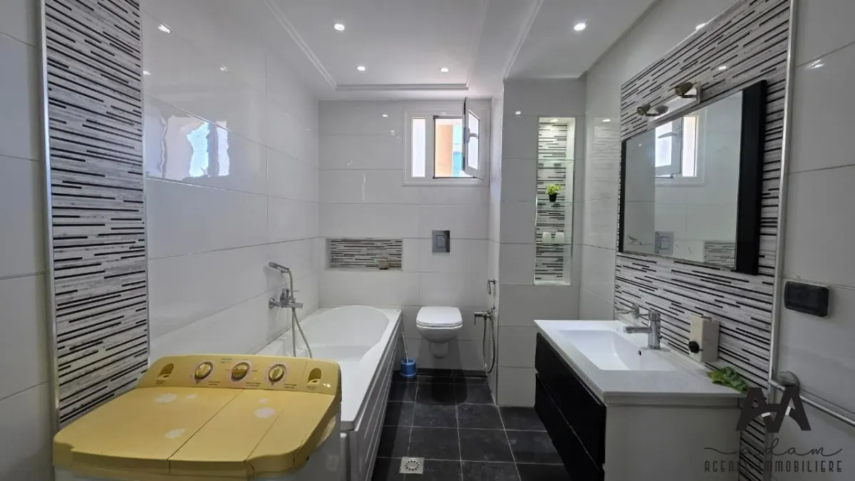 Étage de villa meublé S+2 – à AFH1, Nabeul