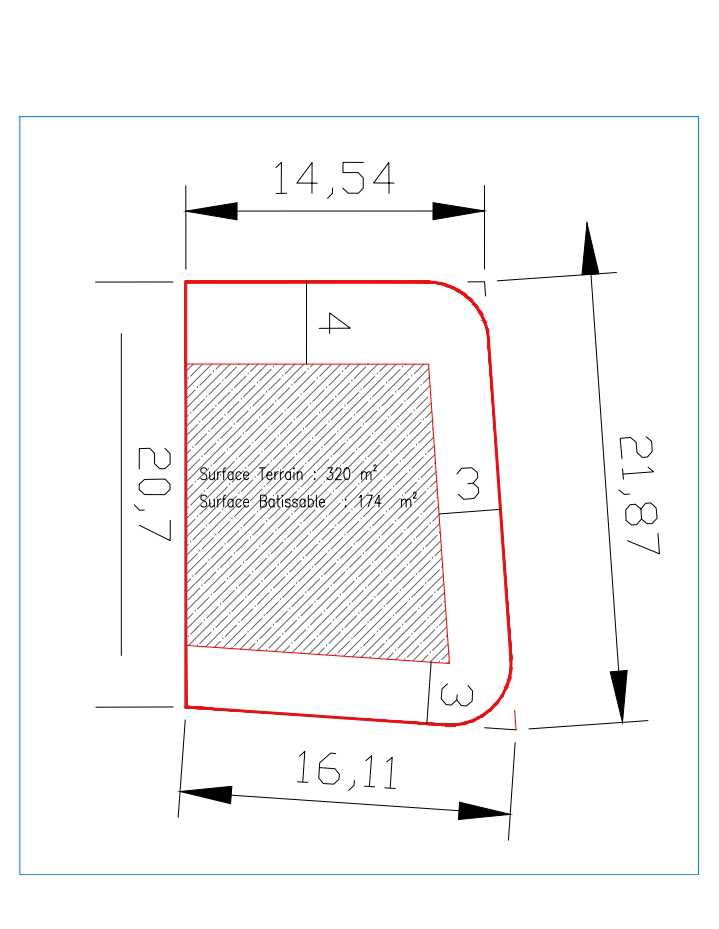 un lot sur trois façades a lido plage 