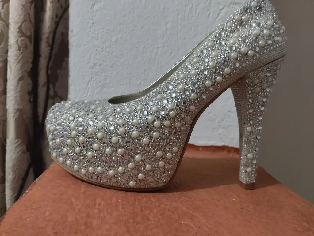 Chaussures argenté