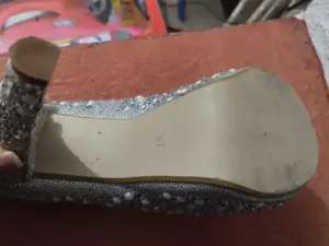 Chaussures argenté 