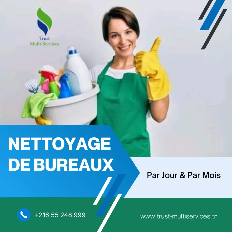 Femme de ménage par jour pour bureau à Boumhal