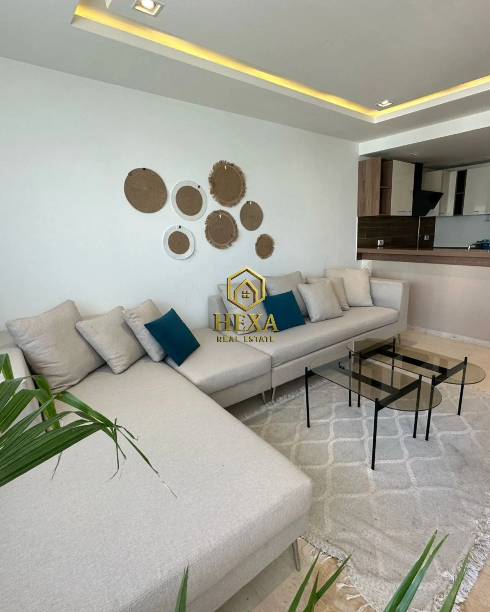 Appartement en S+1 meublé a Ain Zaghouan Nord 