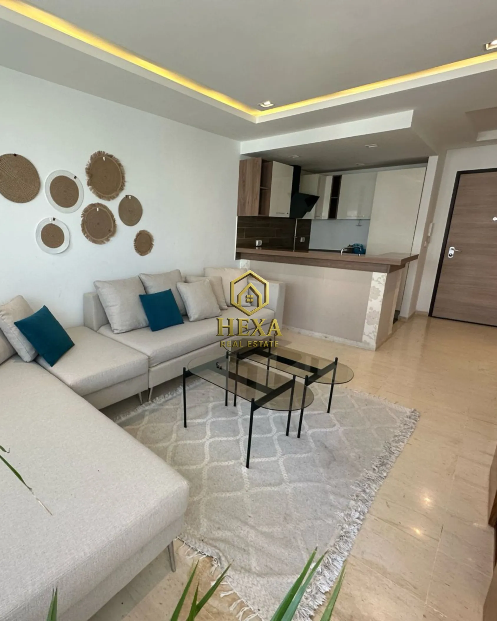 Appartement en S+1 meublé a Ain Zaghouan Nord 