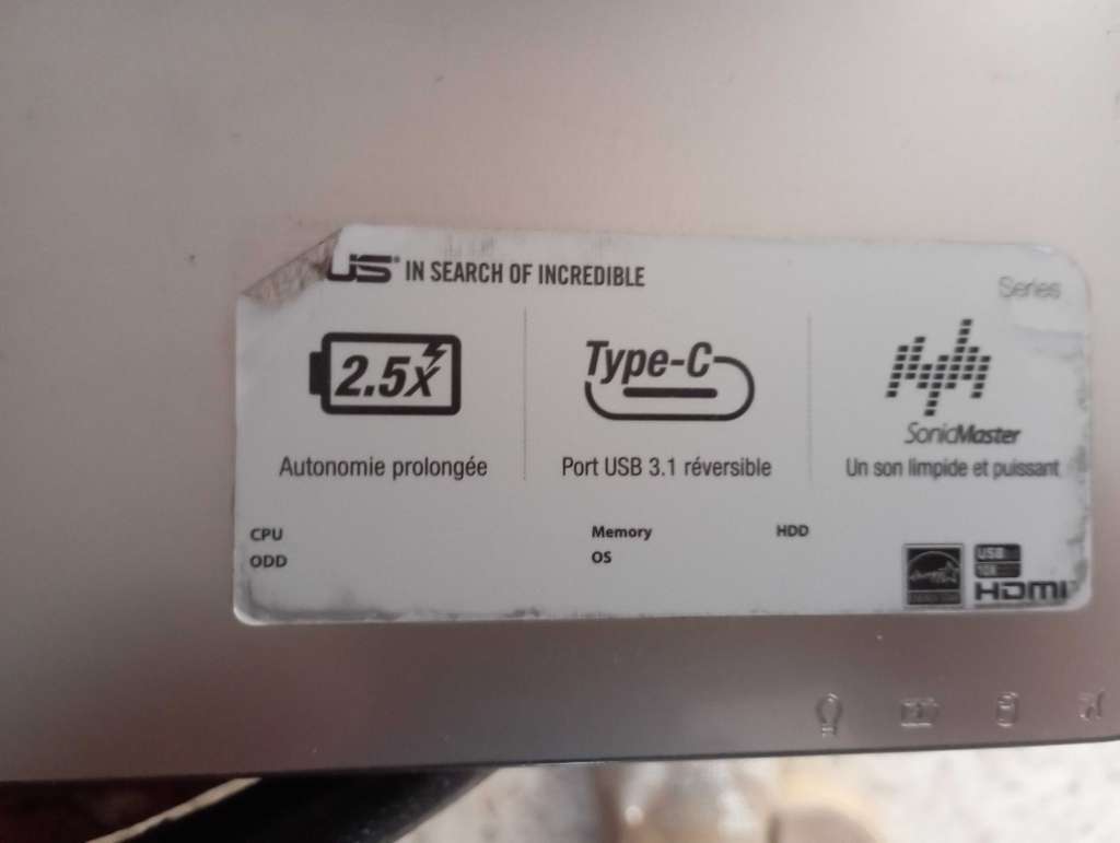 PC portable Asus 