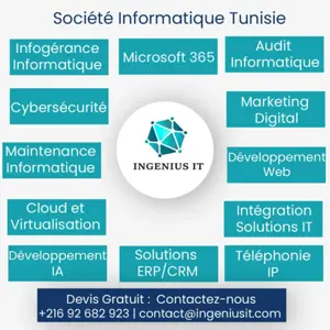 Ingenius IT : Société informatique en Tunisie 