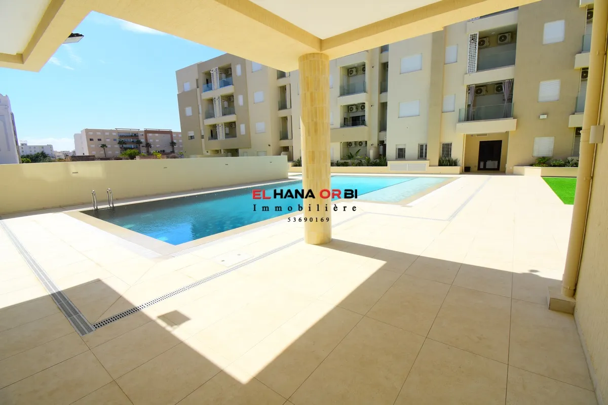 bien à vendre s+3 directement promoteur avec piscine à mahdia