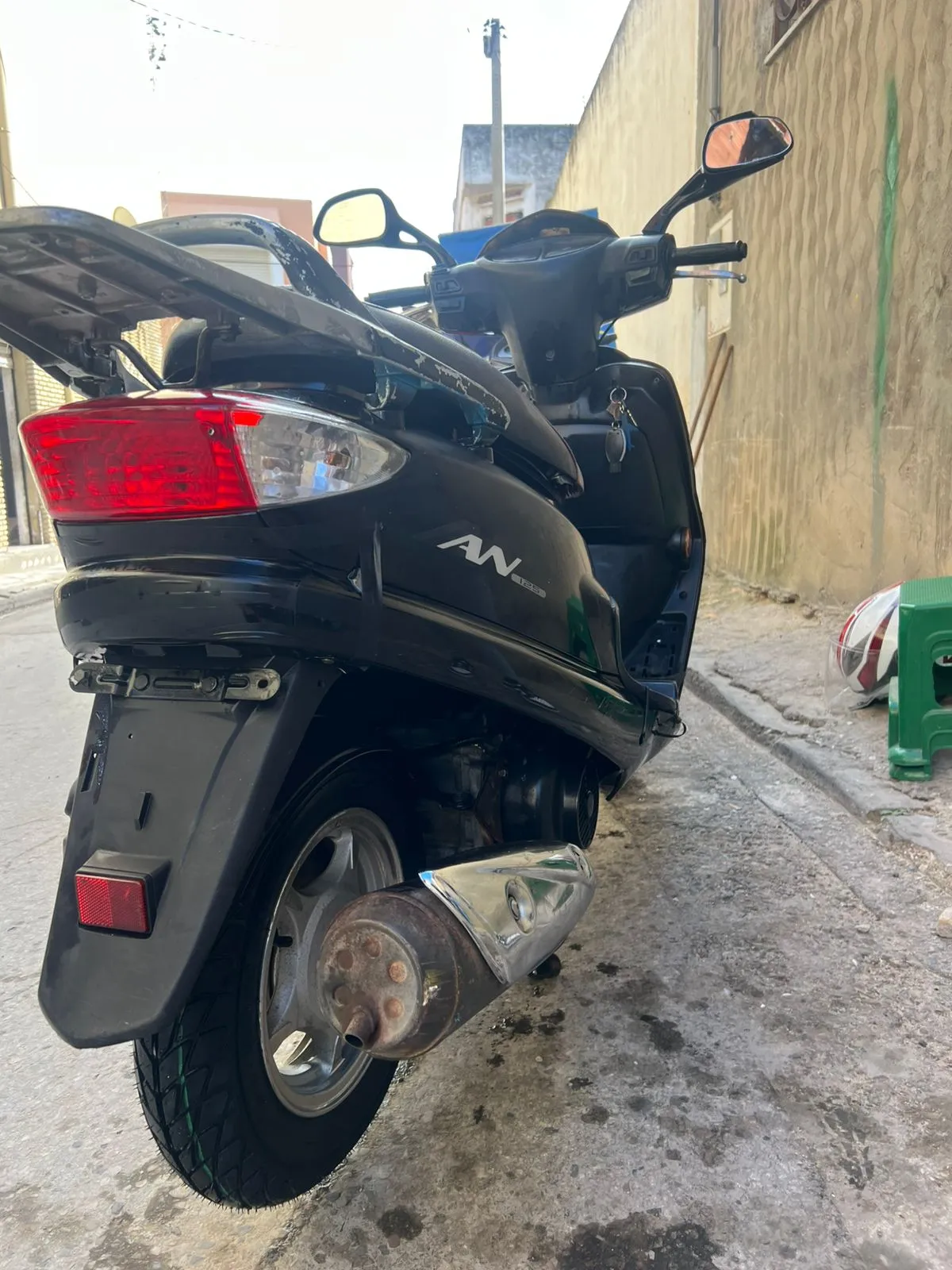 Suzuki an 125 cc avec carte grise 