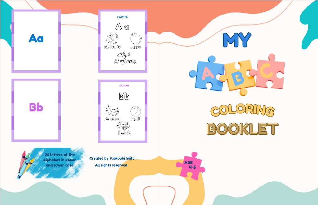 Mon livre de coloriage de l'alphabet