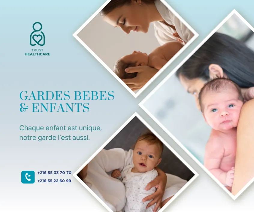 DES GARDES BEBES PAR MOIS A  EL OUARDIA