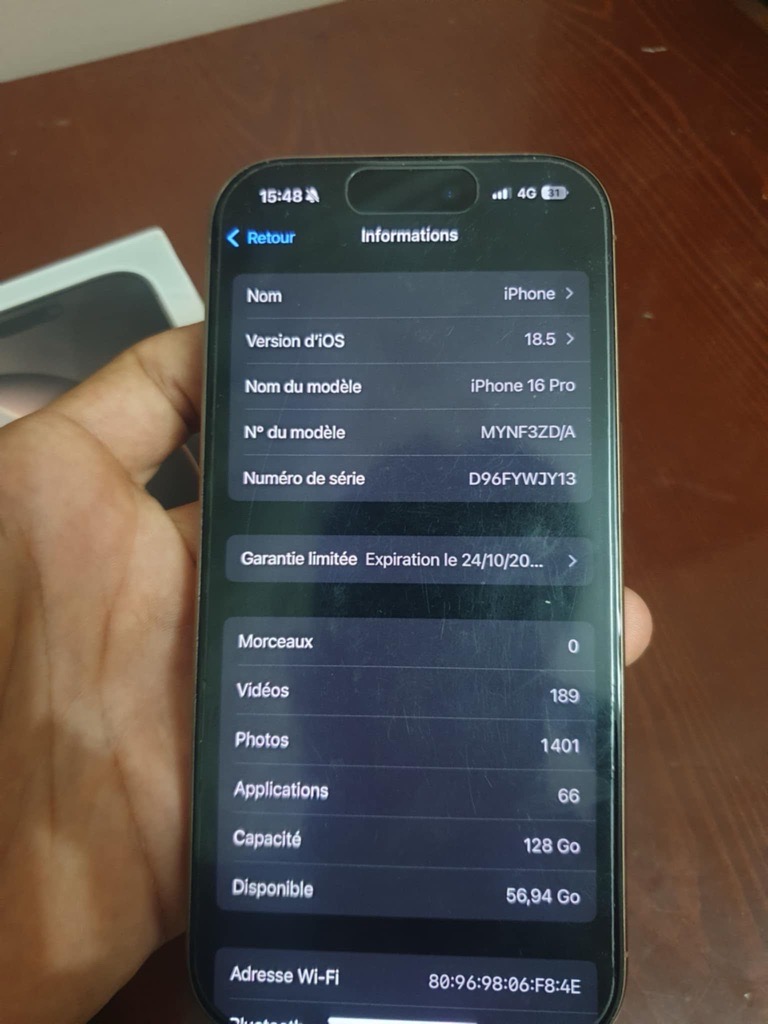 Iphone 16 pro
