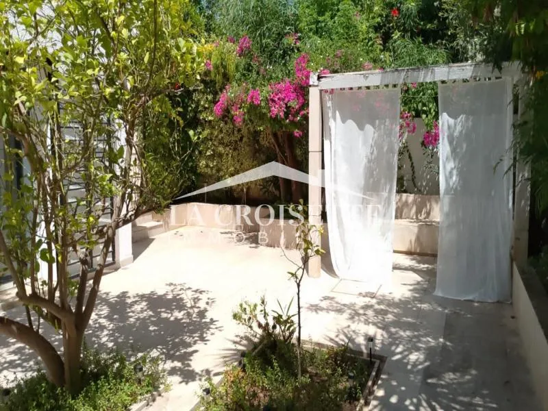 Duplex s3 meublé avec jardin à Gammarth MDL0005