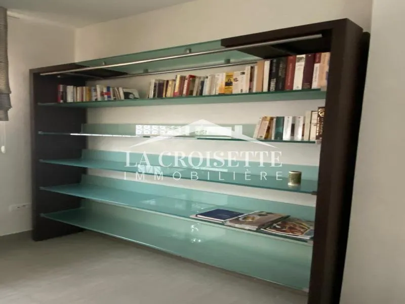 Duplex s3 meublé avec jardin à Gammarth MDL0005