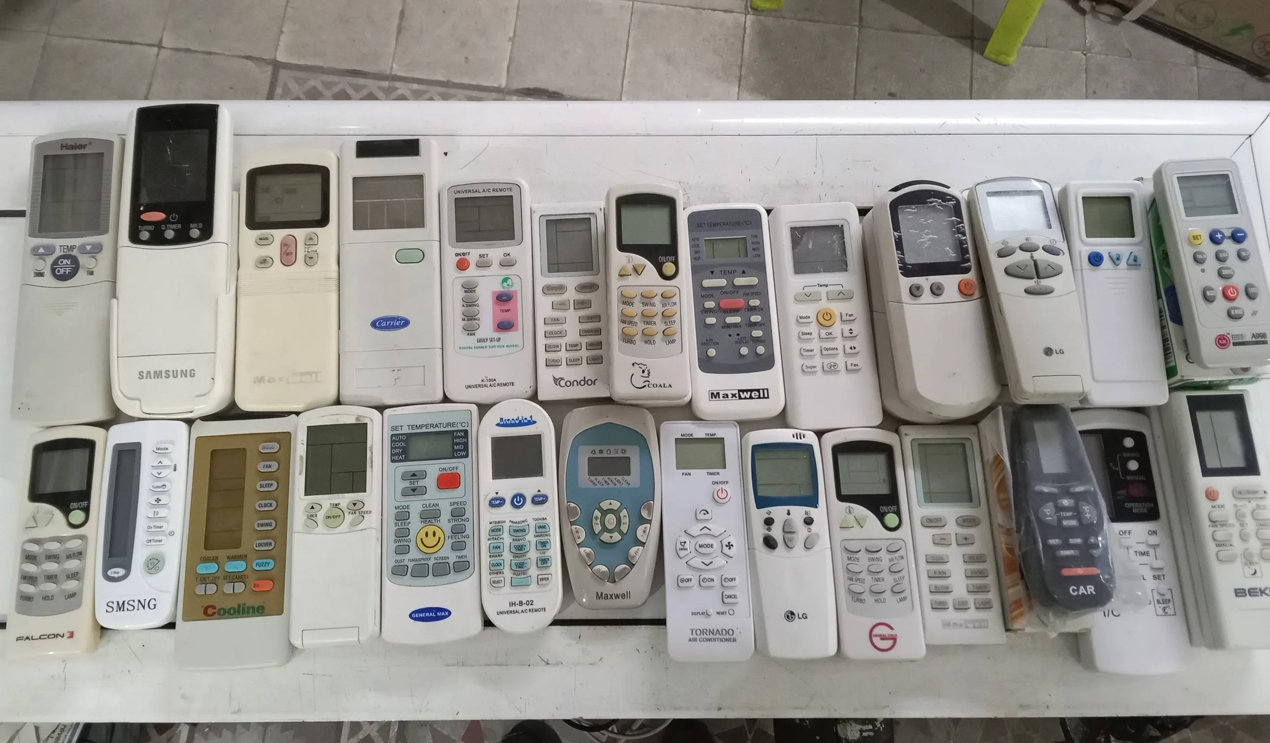 Télécommande pour climatiseur divers model 